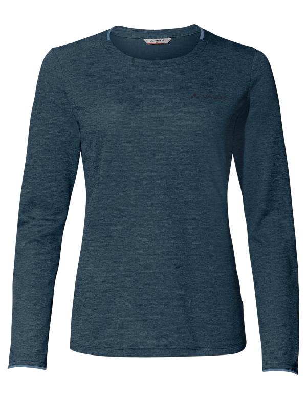 VAUDE Women's Essential LS T-Shirt dark sea uni Gr&ouml;&szlig; 46
