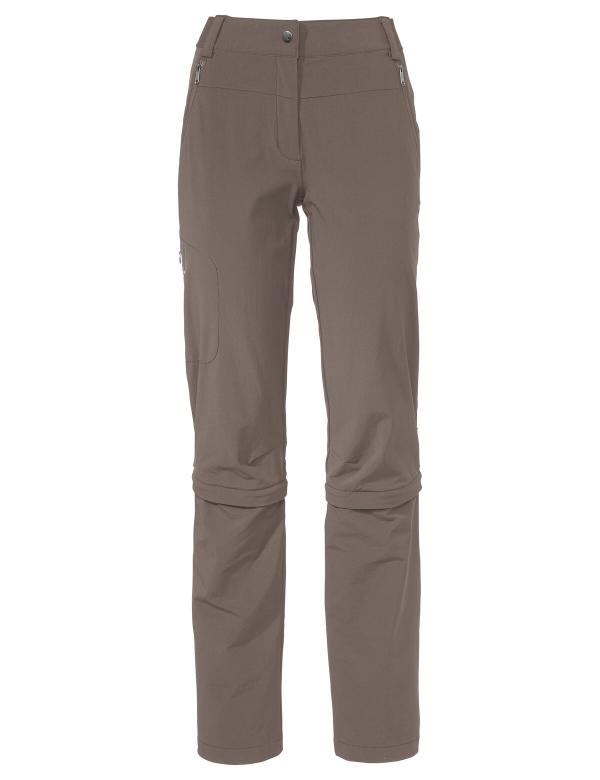 VAUDE Women's Farley Stretch Capri T-Zip Pants III coconut Gr&ouml;&szlig; 44-Short