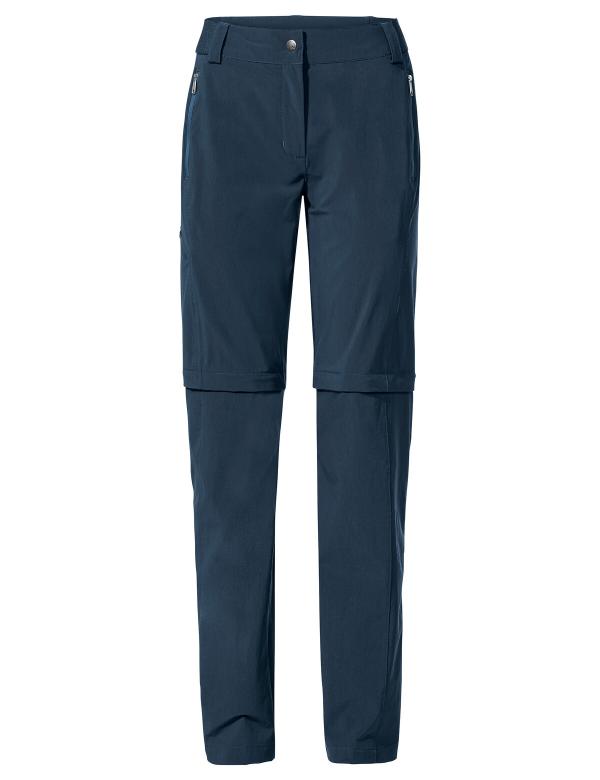 VAUDE Women's Farley Stretch ZO T-Zip Pants II dark sea Gr&ouml;&szlig; 44