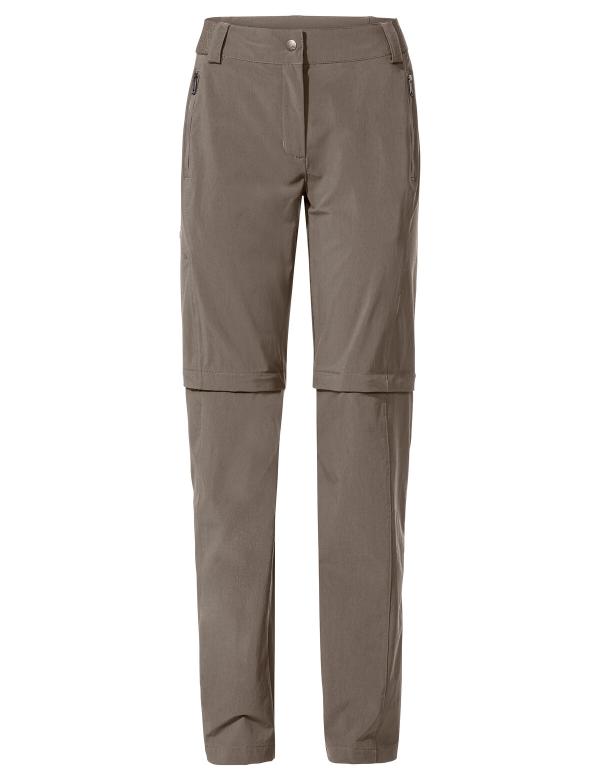 VAUDE Women's Farley Stretch ZO T-Zip Pants II coconut Gr&ouml;&szlig; 42-Short