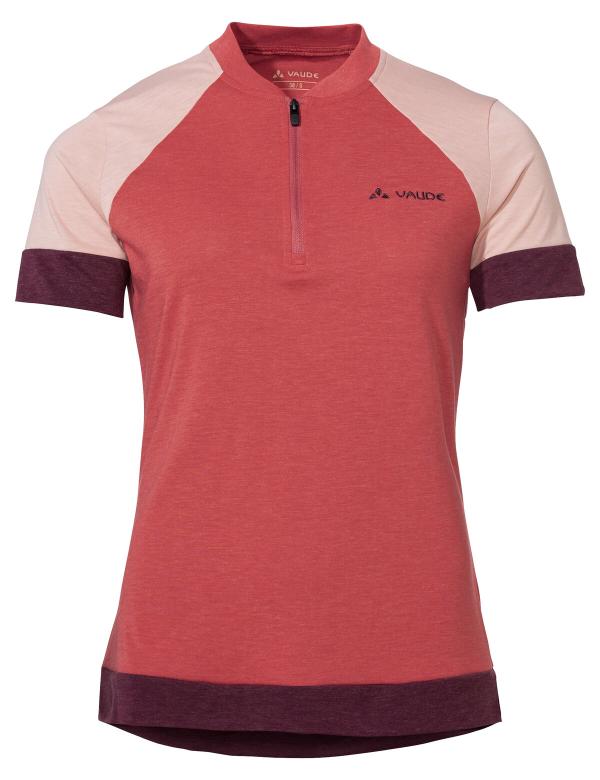 VAUDE Women's Altissimo Q-Zip Shirt brick Gr&ouml;&szlig; 38