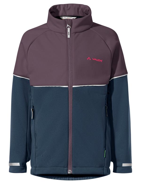 VAUDE Kids Qimsa Softshell Jacket blackberry Gr&ouml;&szlig; 122/128