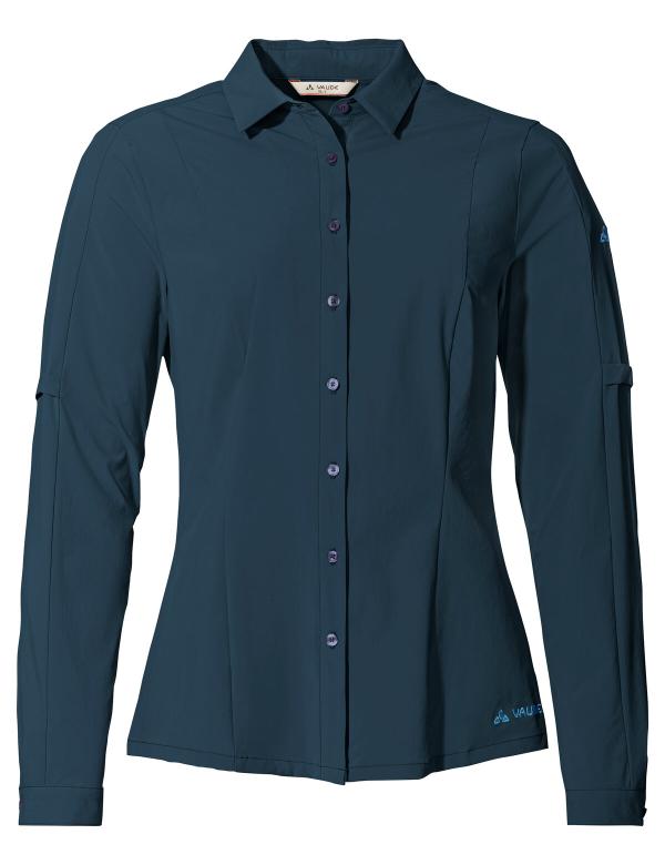 VAUDE Women's Farley Stretch Shirt dark sea Gr&ouml;&szlig; 42