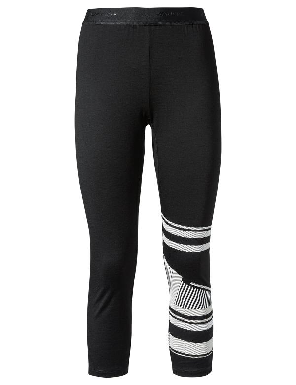 VAUDE Women's Monviso Wool 3/4 Tights black Gr&ouml;&szlig; 34