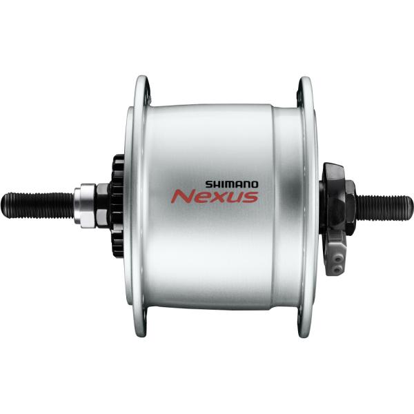 SHIMANO Nabendynamo NEXUS DH-C6000-1R Rollenbremse 6 Volt/1,5 Watt Silber