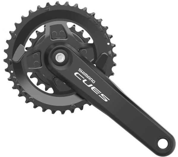 SHIMANO Kurbelgarnitur CUES FC-U4000 175 mm 36-22Z ohne KSR 9-/10-/11-fach, 3mm Outboard