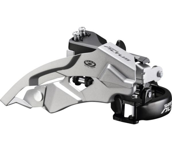 SHIMANO Umwerfer ALTUS FD-M370 3-fach MTB/Trekking Schelle tief Dual-Pull