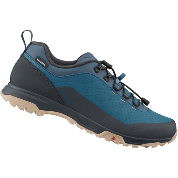 SHIMANO SHIMANO Fahrradschuhe ET501 Herren/Damen MTB FLATPEDAL Gr&ouml;&szlig;e 46 Blau