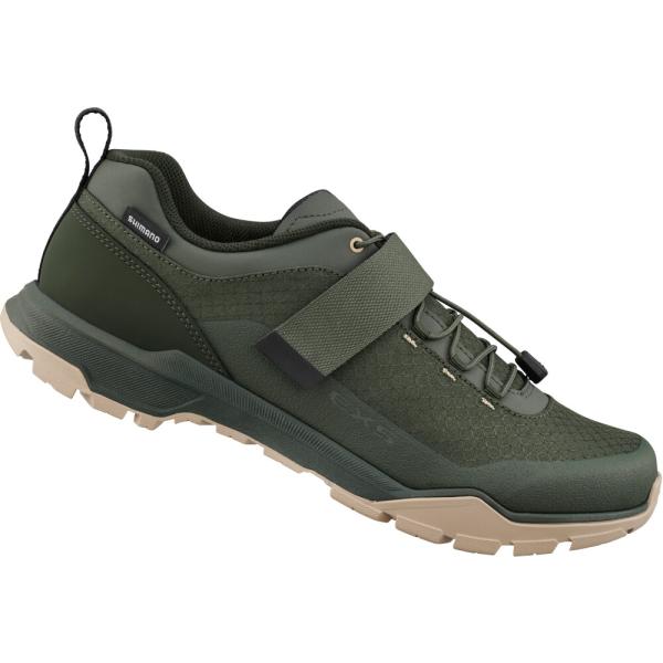 SHIMANO SHIMANO Fahrradschuhe EX500 Herren/Damen Touring SPD Gr&ouml;&szlig;e 45 Gr&uuml;n