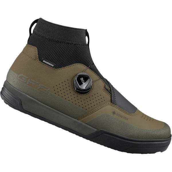 SHIMANO SHIMANO Fahrradschuhe GF800GTX Herren/Damen MTB FLATPEDAL Gr&ouml;&szlig;e 47 Gr&uuml;n