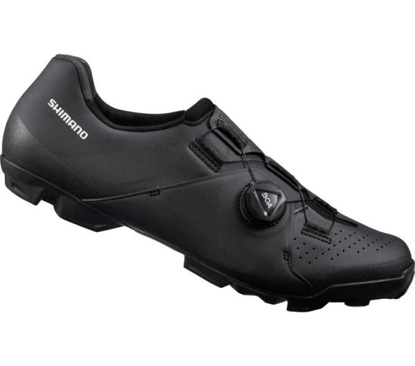 SHIMANO SHIMANO Fahrradschuhe XC300 Herren/Damen MTB SPD Gr&ouml;&szlig;e 47 breit Schwarz
