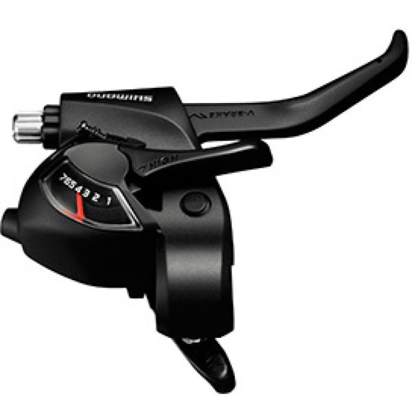 SHIMANO Schalt-/Bremshebel ST-EF41 3-fach Links Schwarz 2 Finger