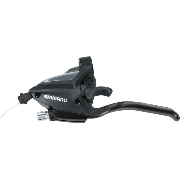 SHIMANO Schalt-/Bremshebel ST-EF500 2-fach Links Schwarz 4 Finger