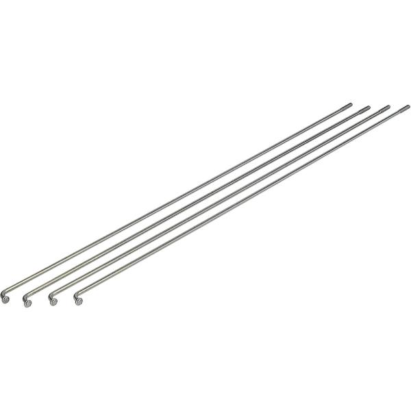 Exal SPEICHE 2MM,GLATT,SILB,294MM,100ST