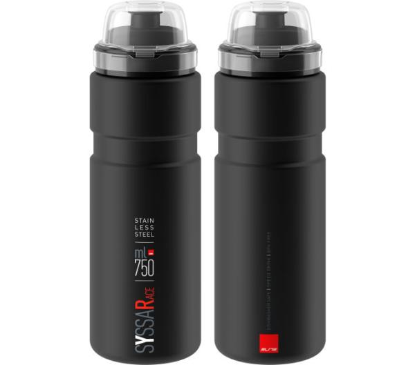 ELITE ELITE Trinkflasche Syssa Race Schwarz matt 750 ml