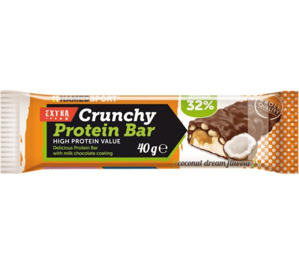NAMEDSPORT NAMEDSPORT Proteinriegel CRUNCHY PROTEIN BAR Kokosnuss 24 x 40 g
