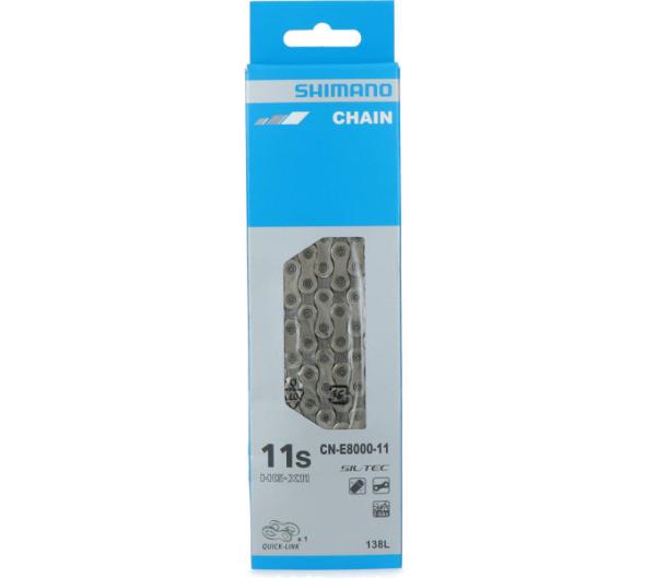 SHIMANO Kette DEORE XT CN-E8000 11-fach 138 Glieder Kettenschloss