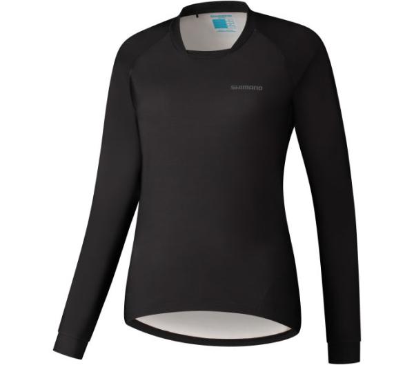 SHIMANO W'S SAIKO LONG SLEEVES WARM BLACK ((W'S) M)