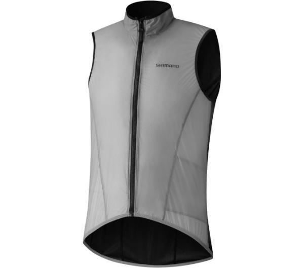 SHIMANO BEAUFORT Wind Vest Light GRAU M