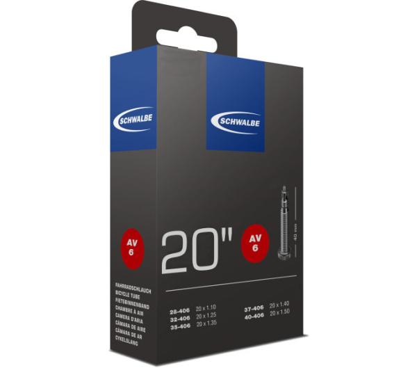 Schwalbe SCHWALBE SCHLAUCH SV6 28/40-406 40mm