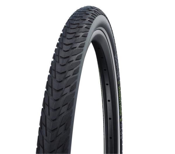 Schwalbe SCHWALBE DRAHTREIFEN MARATHON E-PLUS  Smart DualGuard 50-622 Schwarz/Reflex