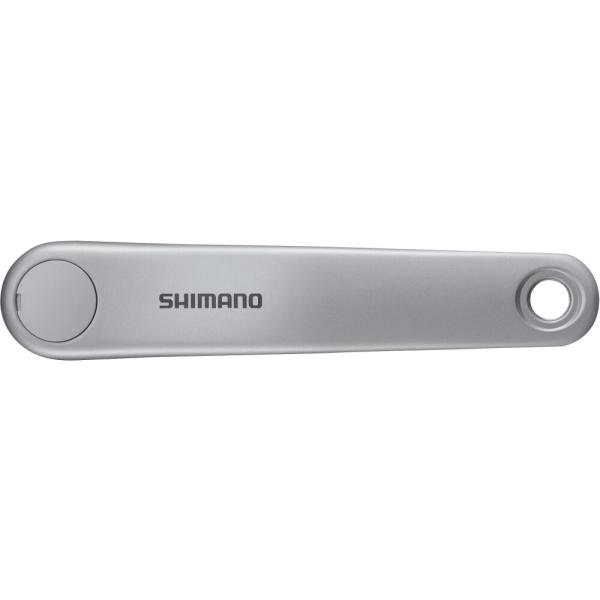 SHIMANO Kurbelarm SHIMANO E-BIKE SYSTEMS FC-E5000 Links 170 mm Silber