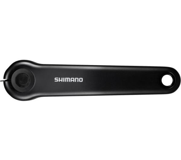 SHIMANO Kurbelarm SHIMANO E-BIKE SYSTEMS FC-E6100 links 175 mm Schwarz