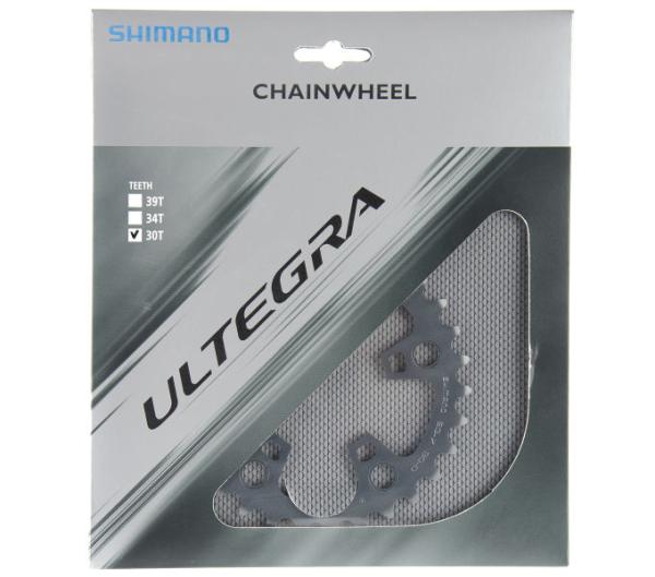 SHIMANO Kettenblatt ULTEGRA FC-6703 30 Z&auml;hne Silber