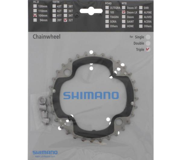 SHIMANO Kettenblatt SLX FC-M590-10 32 Z&auml;hne